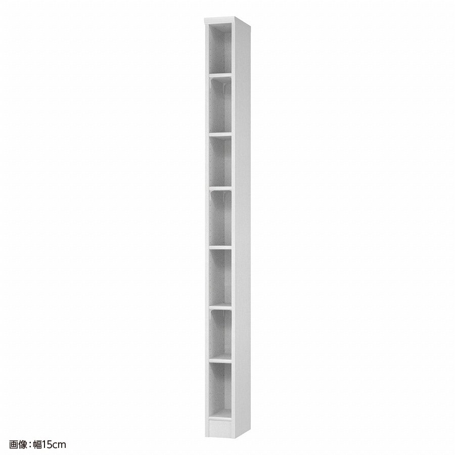 大洋 オーダーシェルフ ホワイトウッド NCオーダー2015 R WW 幅150×奥行310×高さ2000(mm) 1台(ご注文単位1台)【直送品】