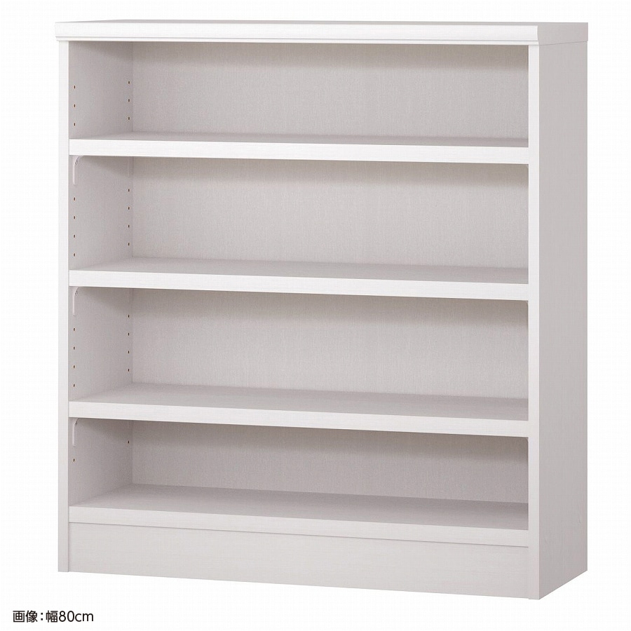 大洋 オーダーシェルフ ホワイトウッド NCオーダータフ9080 R WW 幅800×奥行310×高さ881(mm) 1台（ご注文単位1台）【直送品】