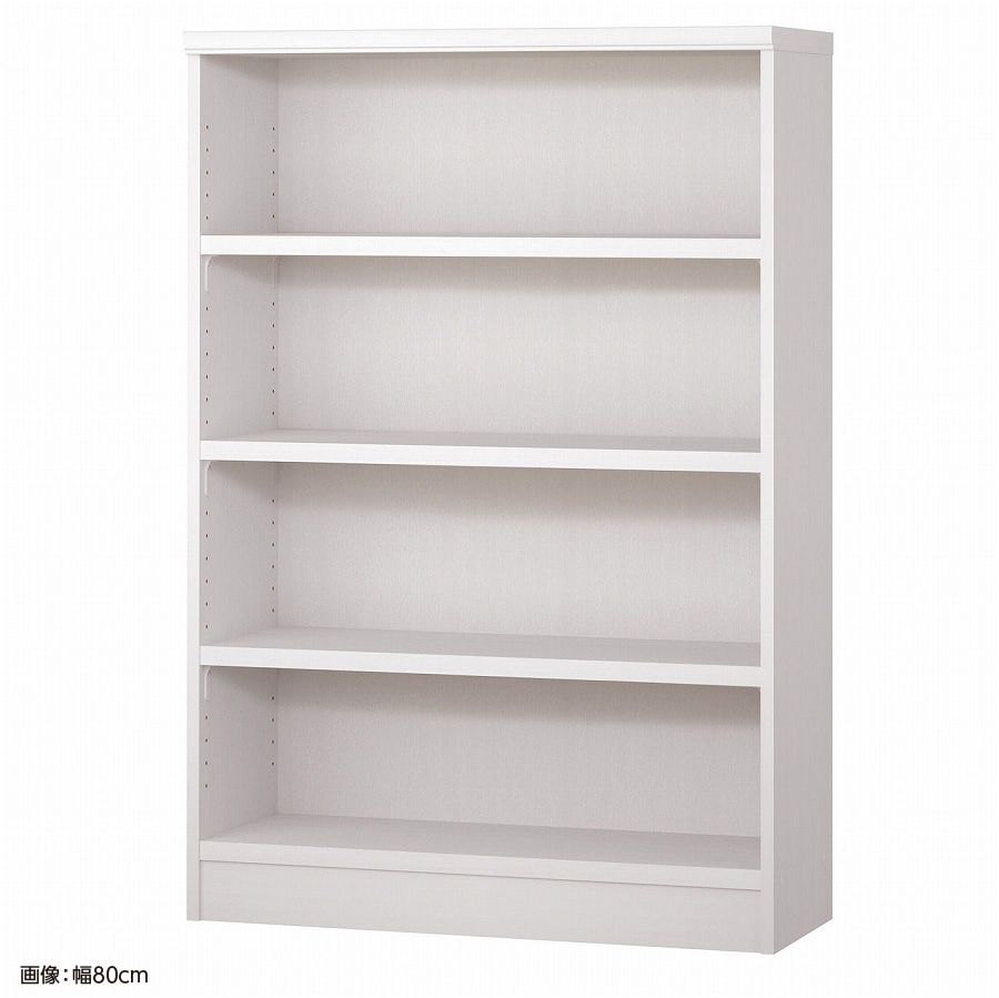 >大洋 オーダーシェルフ ホワイトウッド NCオーダータフ1280 R WW 幅800×奥行310×高さ1170(mm) 1台(ご注文単位1台)【直送品】