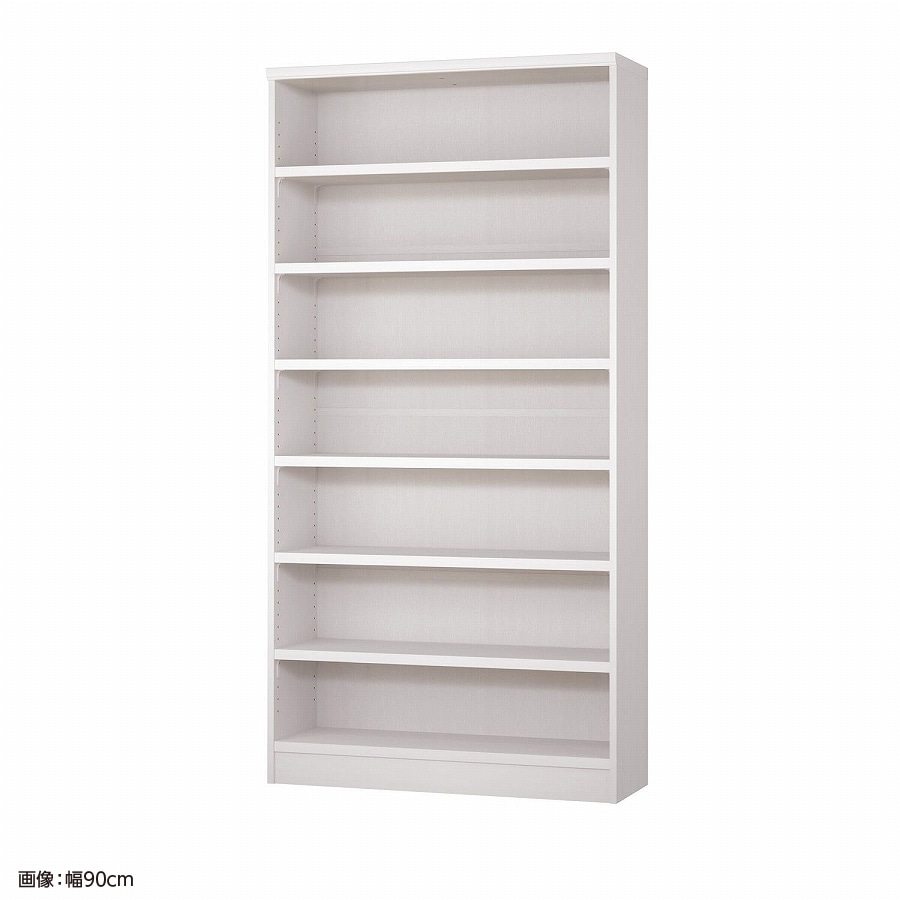 大洋 オーダーシェルフ ホワイトウッド NCオーダータフ1890 R WW 幅900×奥行310×高さ1780(mm) 1台(ご注文単位1台)【直送品】