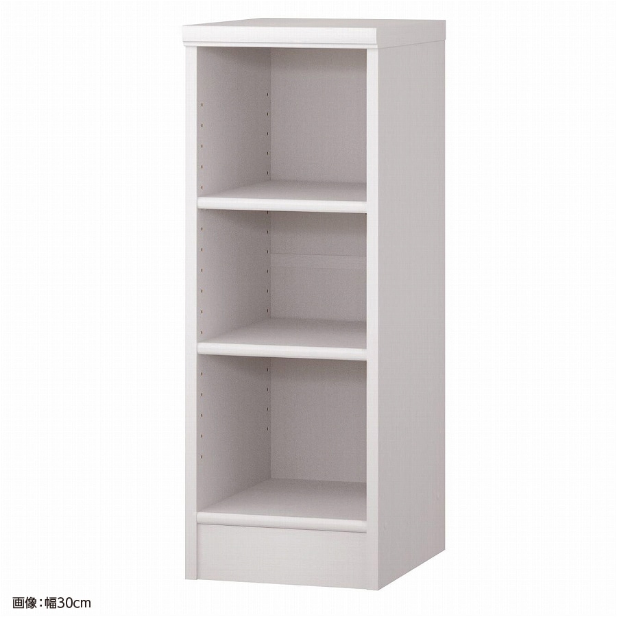 >大洋 オーダーシェルフ ホワイトウッド NCオーダー8030 MD WW 幅300×奥行400×高さ800(mm) 1台(ご注文単位1台)【直送品】