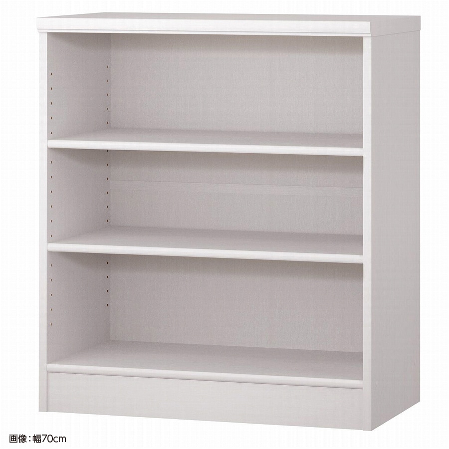 >大洋 オーダーシェルフ ホワイトウッド NCオーダー8070 MD WW 幅700×奥行400×高さ800(mm) 1台(ご注文単位1台)【直送品】