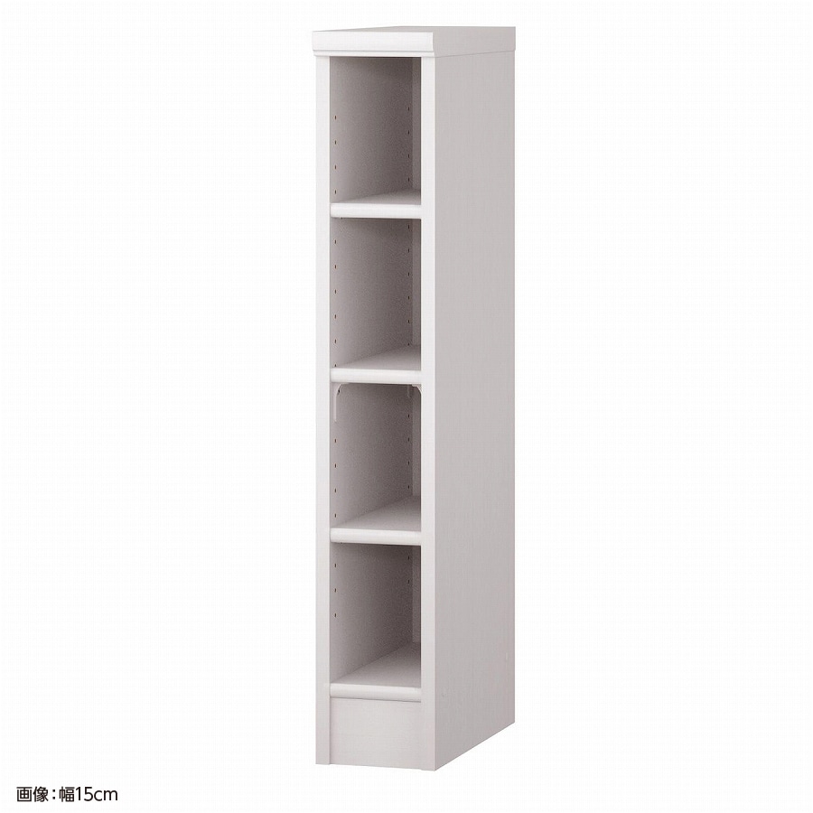 大洋 オーダーシェルフ ホワイトウッド NCオーダー9015 MD WW 幅150×奥行400×高さ881(mm) 1台(ご注文単位1台)【直送品】