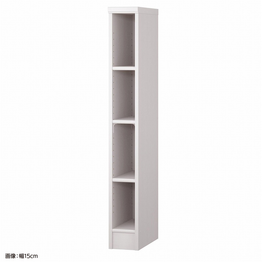 大洋 オーダーシェルフ ホワイトウッド NCオーダー1215 MD WW 幅150×奥行400×高さ1170(mm) 1台(ご注文単位1台)【直送品】