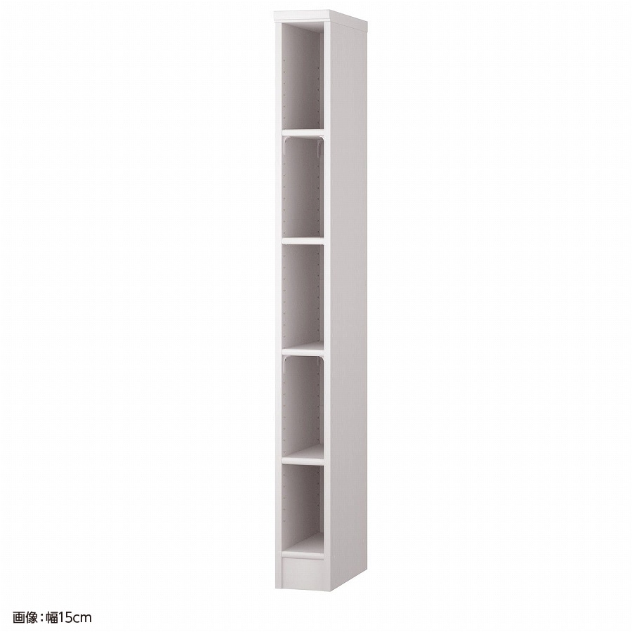 大洋 オーダーシェルフ ホワイトウッド NCオーダー1515 MD WW 幅150×奥行400×高さ1499(mm) 1台（ご注文単位1台）【直送品】