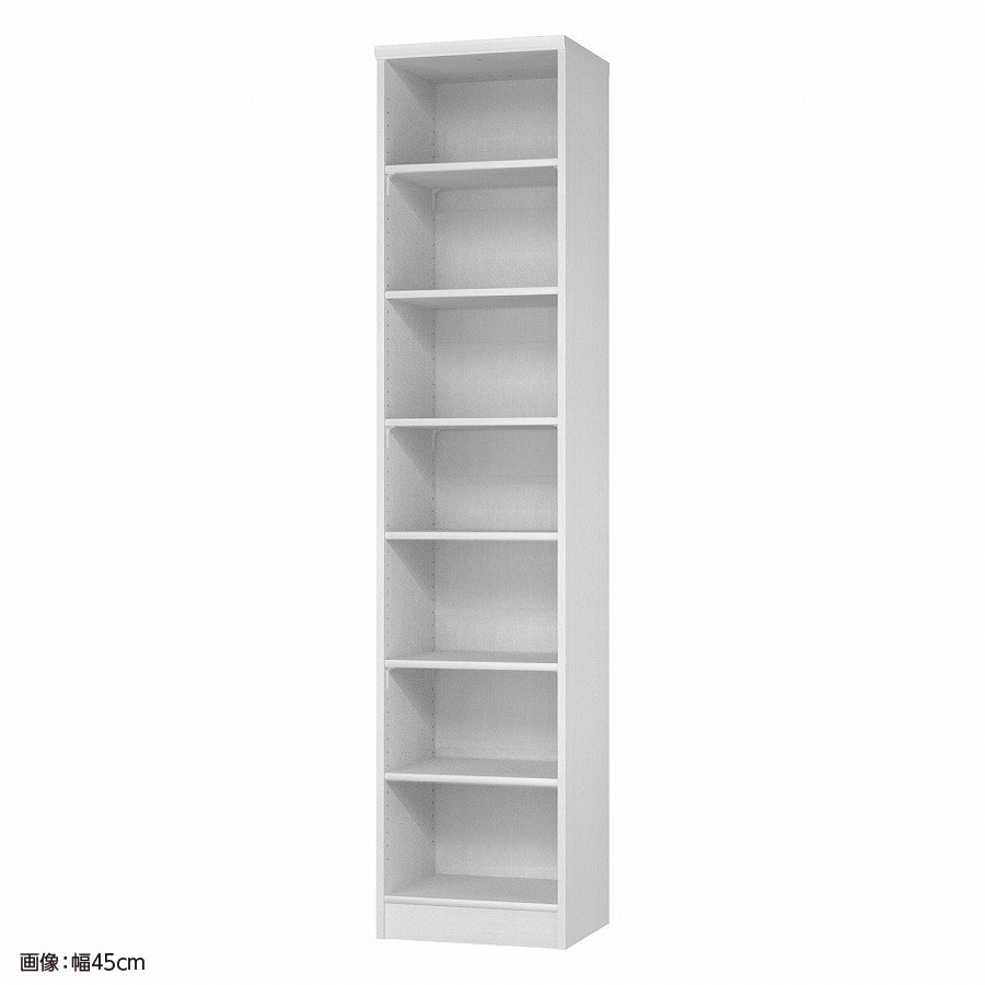 大洋 オーダーシェルフ ホワイトウッド NCオーダー2050 MD WW 幅500×奥行400×高さ2000(mm) 1台(ご注文単位1台)【直送品】