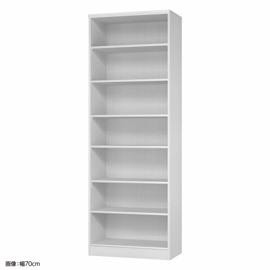 大洋 オーダーシェルフ ホワイトウッド NCオーダー2070 MD WW 幅700×奥行400×高さ2000(mm) 1台(ご注文単位1台)【直送品】