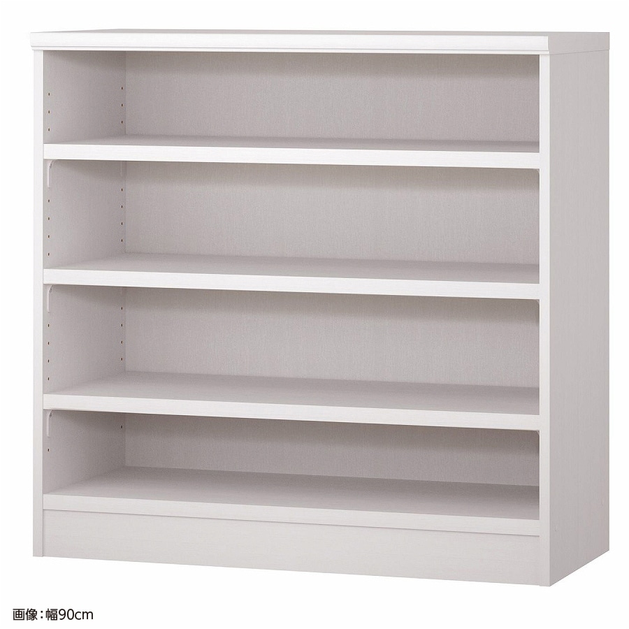 >大洋 オーダーシェルフ ホワイトウッド NCオーダータフ9085 MD WW 幅850×奥行400×高さ881(mm) 1台（ご注文単位1台）【直送品】