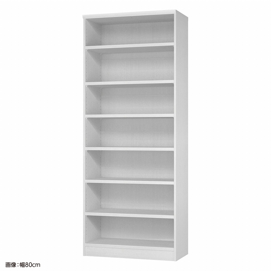 >大洋 オーダーシェルフ ホワイトウッド NCオーダータフ2080 MD WW 幅800×奥行400×高さ2000(mm) 1台（ご注文単位1台）【直送品】