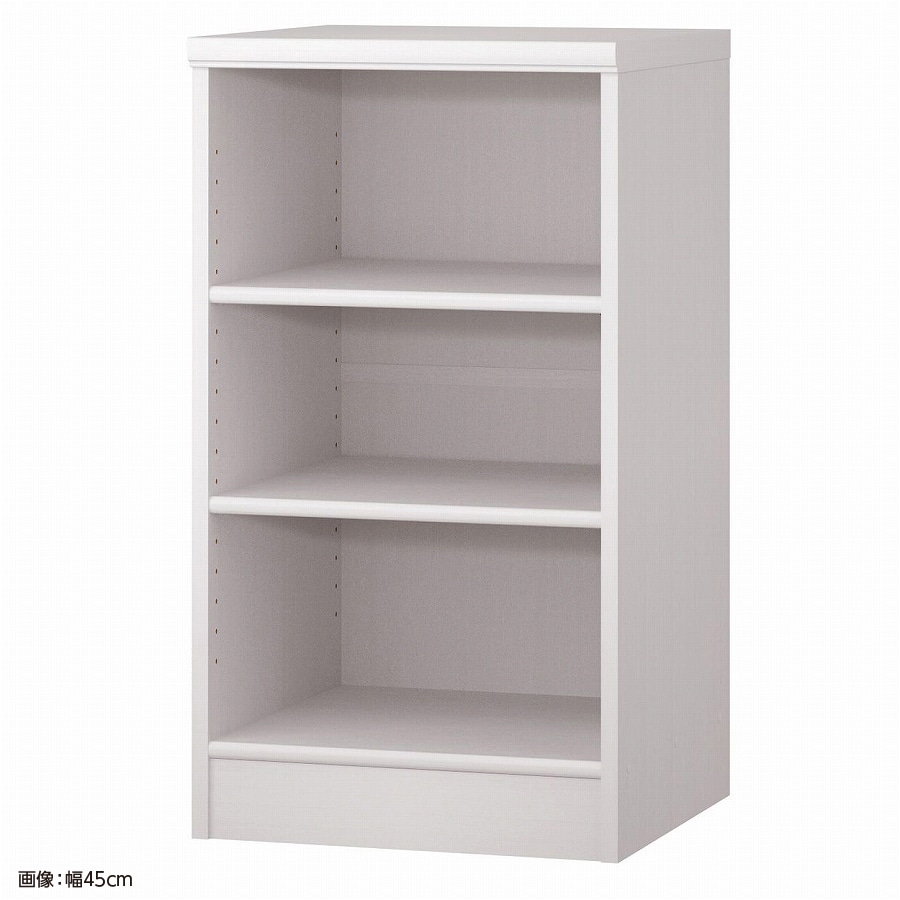 大洋 オーダーシェルフ ホワイトウッド NCオーダー8045 D WW 幅450×奥行460×高さ800(mm) 1台（ご注文単位1台）【直送品】