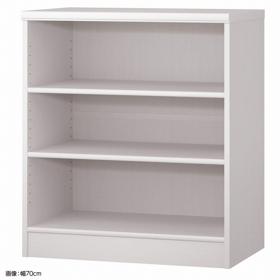 大洋 オーダーシェルフ ホワイトウッド NCオーダー8070 D WW 幅700×奥行460×高さ800(mm) 1台(ご注文単位1台)【直送品】