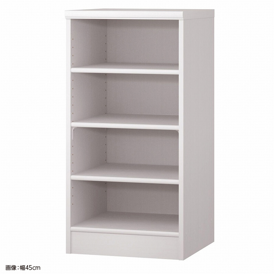 大洋 オーダーシェルフ ホワイトウッド NCオーダー9045 D WW 幅450×奥行460×高さ881(mm) 1台（ご注文単位1台）【直送品】