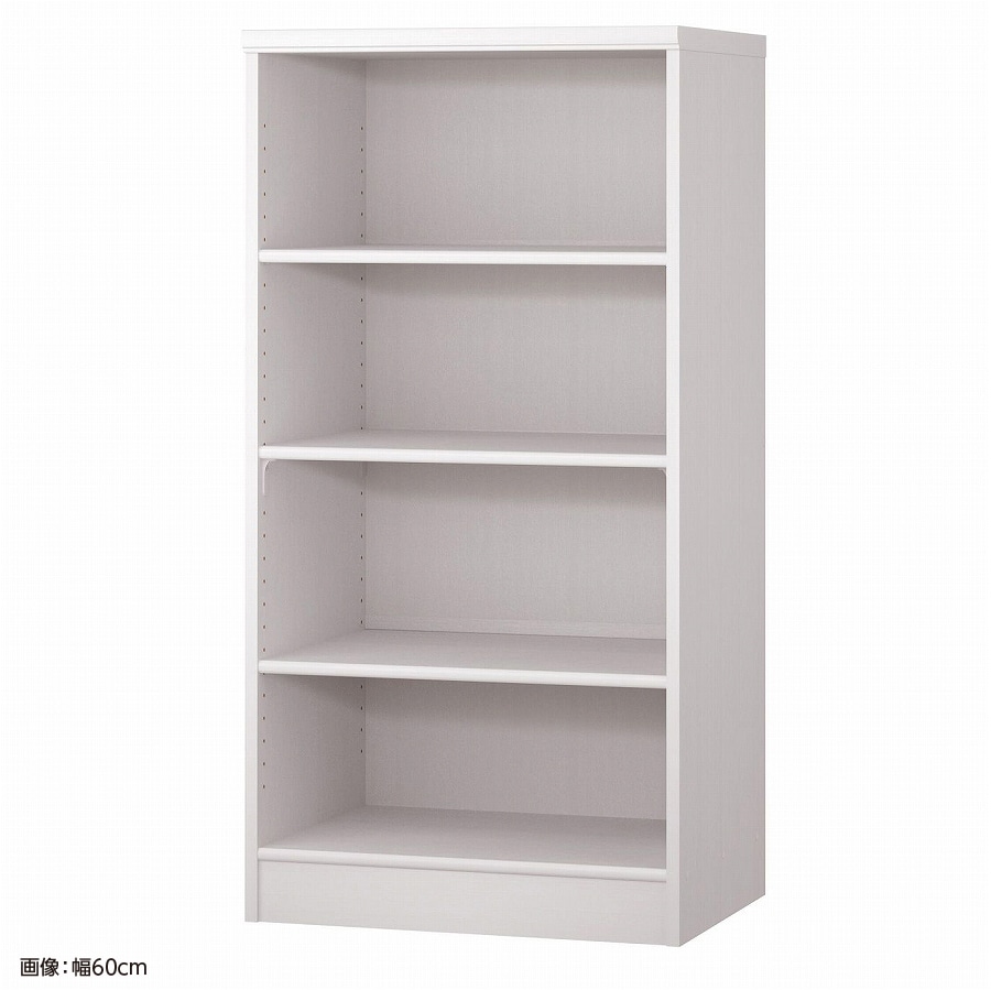 大洋 オーダーシェルフ ホワイトウッド NCオーダー1255 D WW 幅550×奥行460×高さ1170(mm) 1台（ご注文単位1台）【直送品】