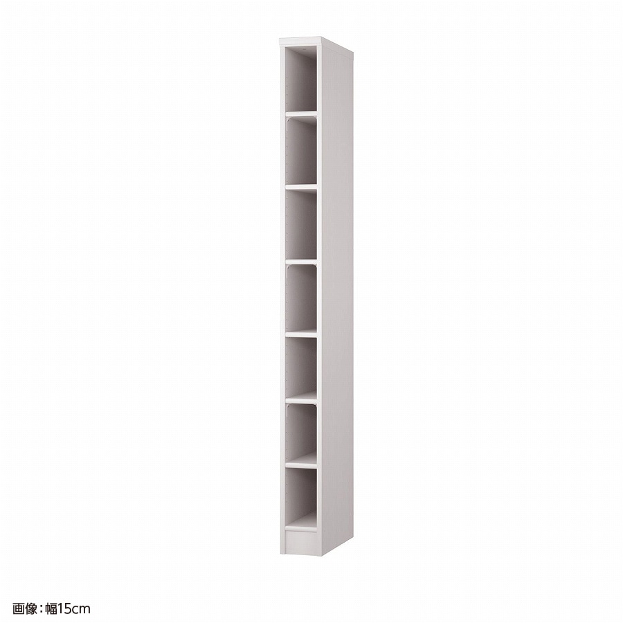 大洋 オーダーシェルフ ホワイトウッド NCオーダー1815 D WW 幅150×奥行460×高さ1780(mm) 1台（ご注文単位1台）【直送品】