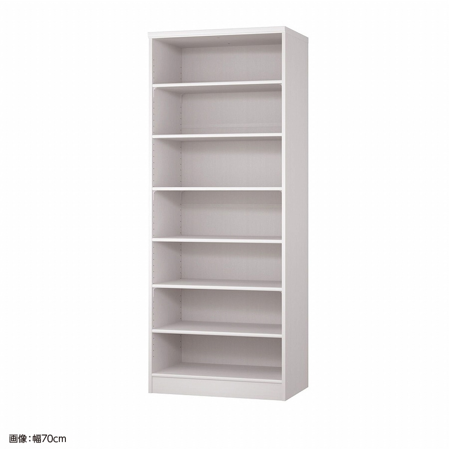 大洋 オーダーシェルフ ホワイトウッド NCオーダー1865 D WW 幅650×奥行460×高さ1780(mm) 1台（ご注文単位1台）【直送品】