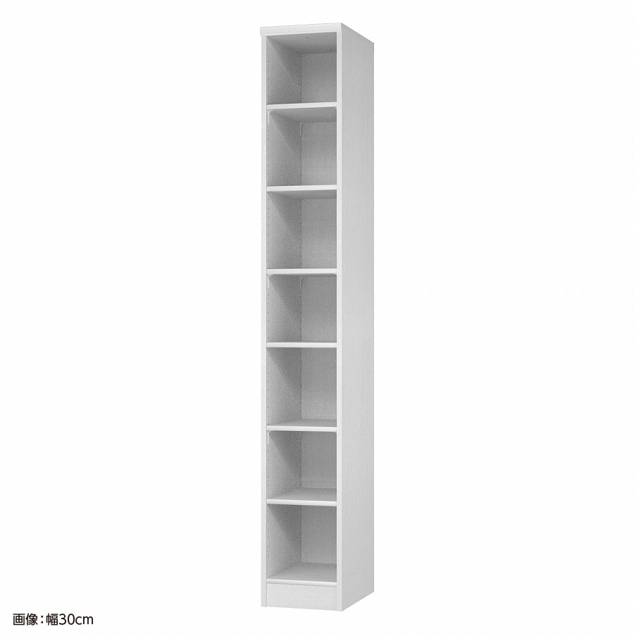 大洋 オーダーシェルフ ホワイトウッド NCオーダー2035 D WW 幅350×奥行460×高さ2000(mm) 1台(ご注文単位1台)【直送品】