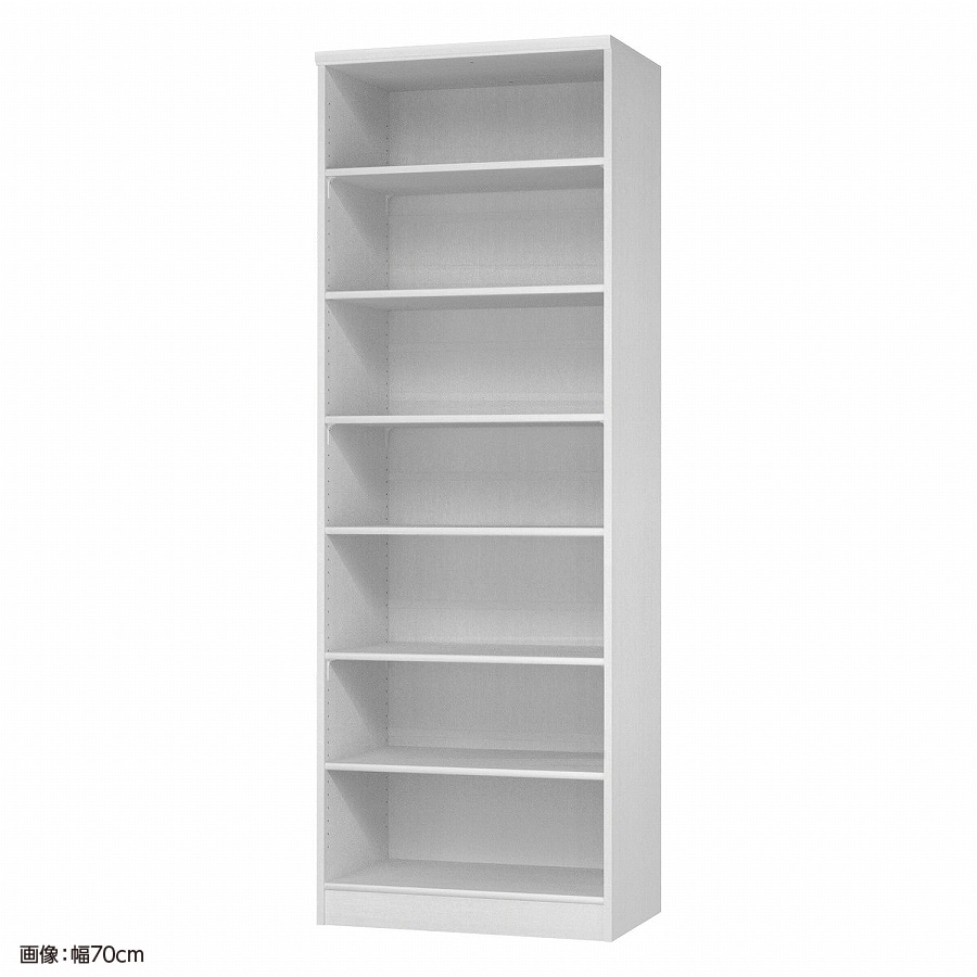 大洋 オーダーシェルフ ホワイトウッド NCオーダー2065 D WW 幅650×奥行460×高さ2000(mm) 1台（ご注文単位1台）【直送品】