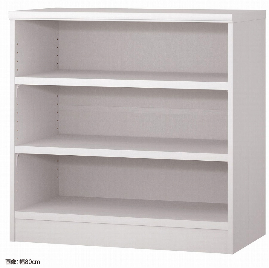 大洋 オーダーシェルフ ホワイトウッド NCオーダータフ8080 D WW 幅800×奥行460×高さ800(mm) 1台（ご注文単位1台）【直送品】