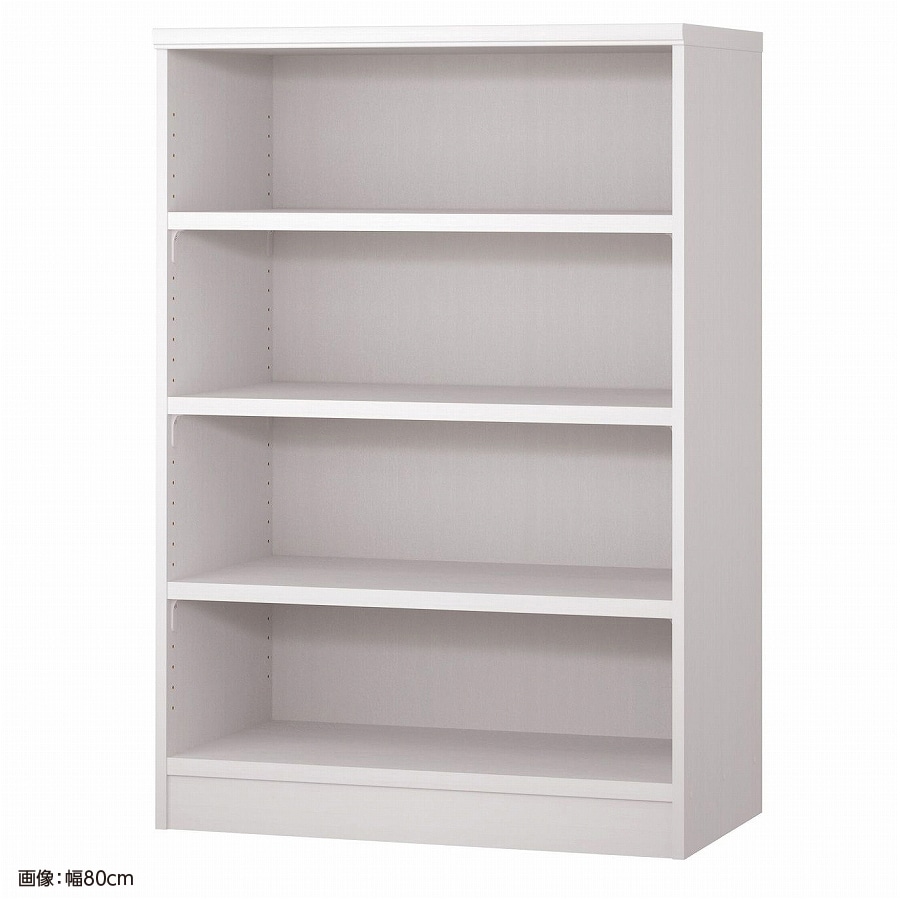 大洋 オーダーシェルフ ホワイトウッド NCオーダータフ1280 D WW 幅800×奥行460×高さ1170(mm) 1台（ご注文単位1台）【直送品】