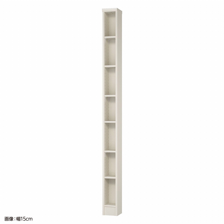 大洋 オーダーシェルフ ホワイト NCオーダー2015 S WH 幅150×奥行190×高さ2000(mm) 1台（ご注文単位1台）【直送品】