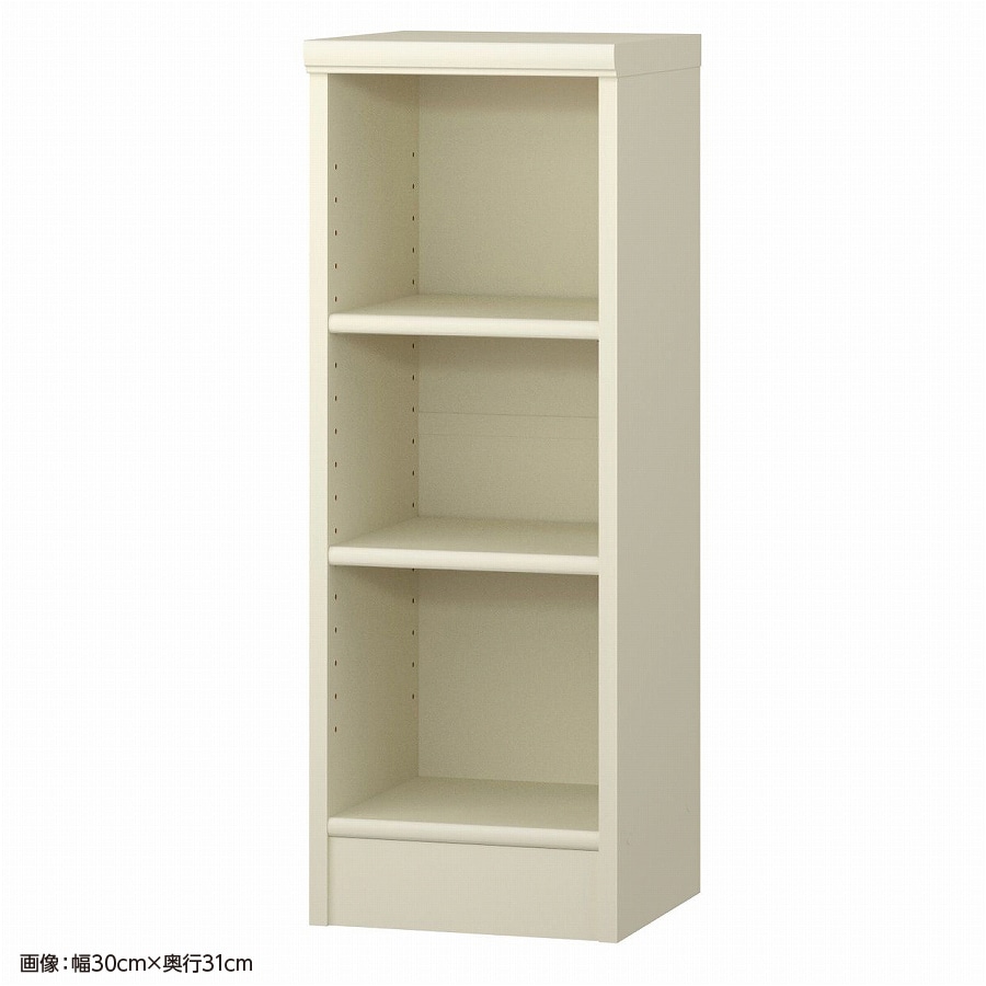 大洋 オーダーシェルフ ホワイト NCオーダー8030 SR WH 幅300×奥行250×高さ800(mm) 1台（ご注文単位1台）【直送品】