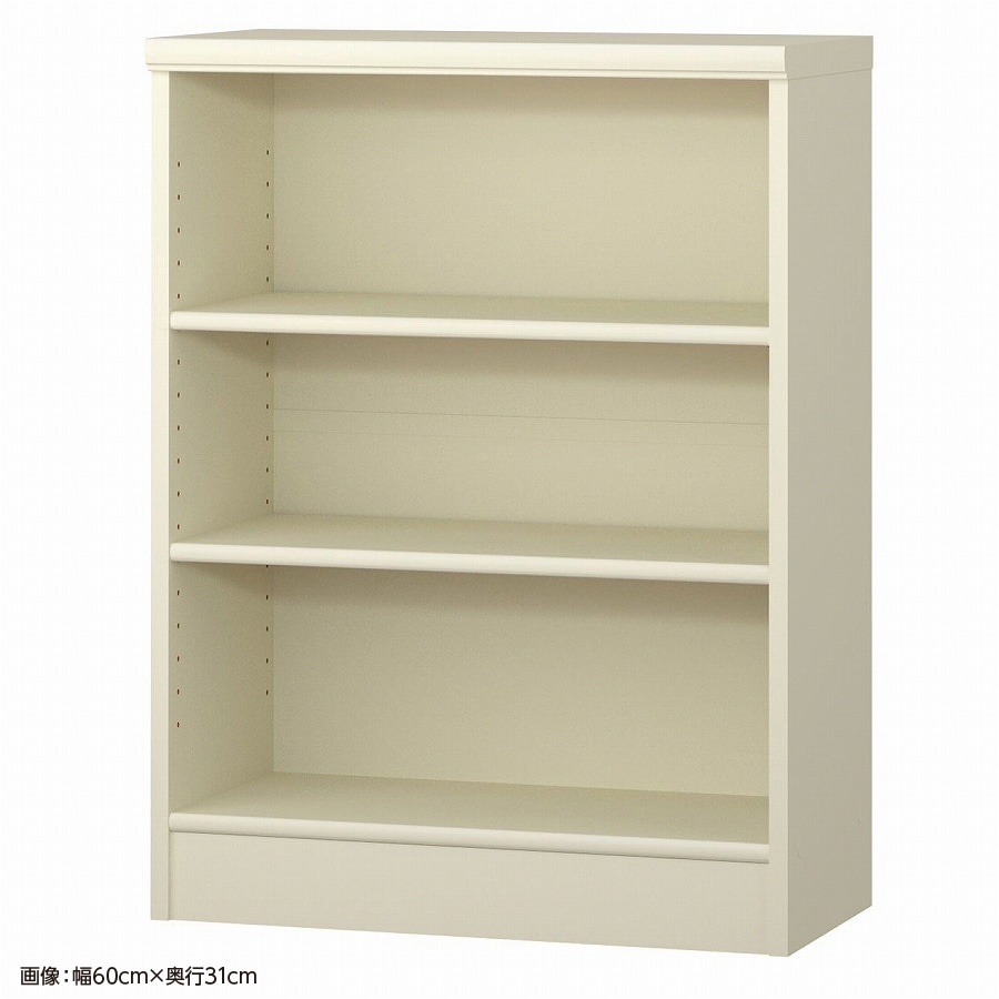 大洋 オーダーシェルフ ホワイト NCオーダー8060 SR WH 幅600×奥行250×高さ800(mm) 1台（ご注文単位1台）【直送品】