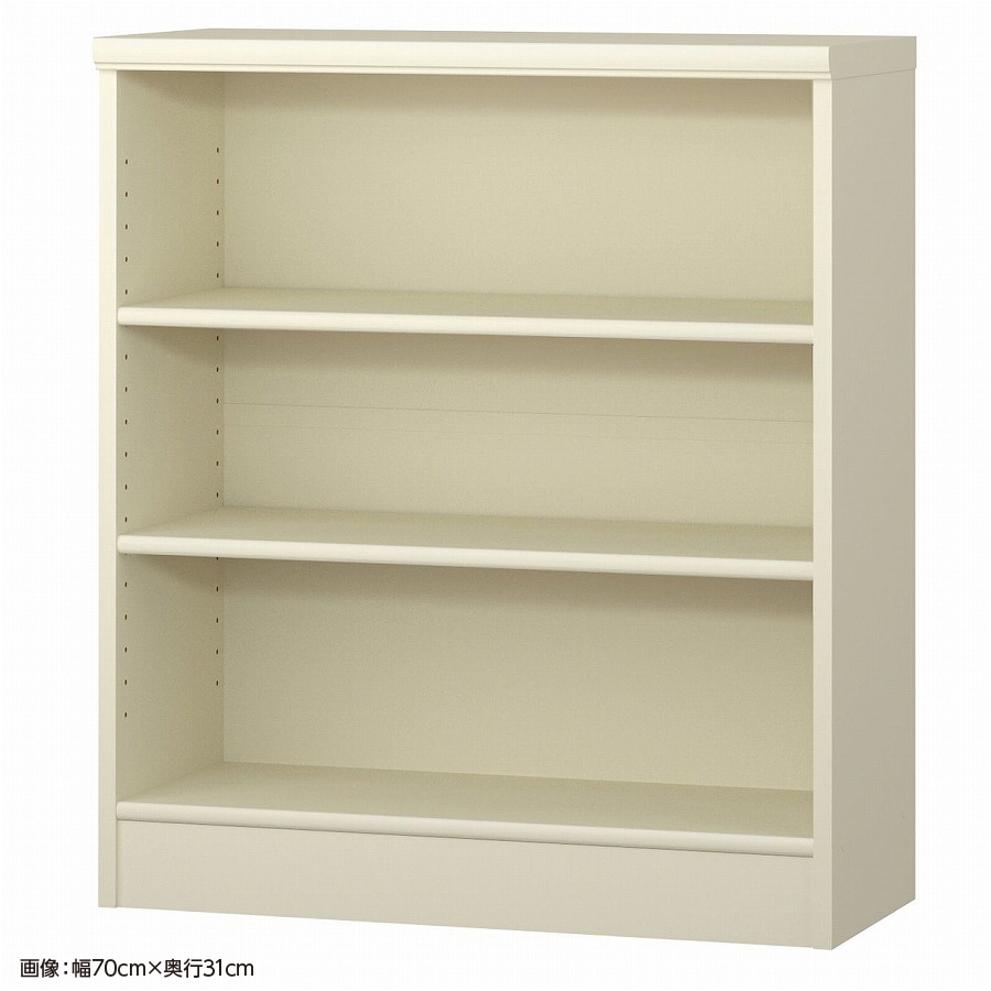 大洋 オーダーシェルフ ホワイト NCオーダー8065 SR WH 幅650×奥行250×高さ800(mm) 1台（ご注文単位1台）【直送品】