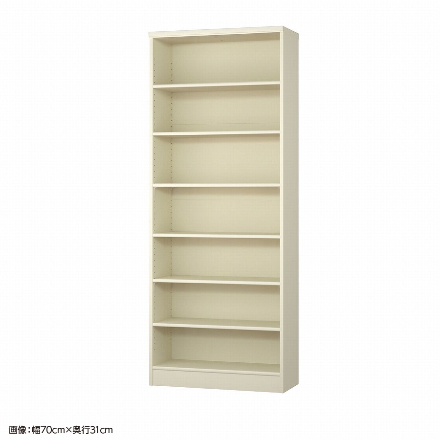 大洋 オーダーシェルフ ホワイト NCオーダー1865 SR WH 幅650×奥行250×高さ1780(mm) 1台（ご注文単位1台）【直送品】