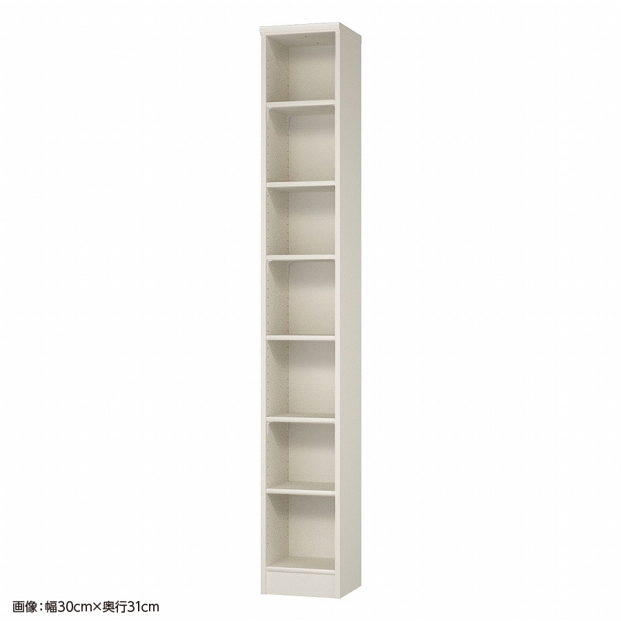 大洋 オーダーシェルフ ホワイト NCオーダー2035 SR WH 幅350×奥行250×高さ2000(mm) 1台（ご注文単位1台）【直送品】