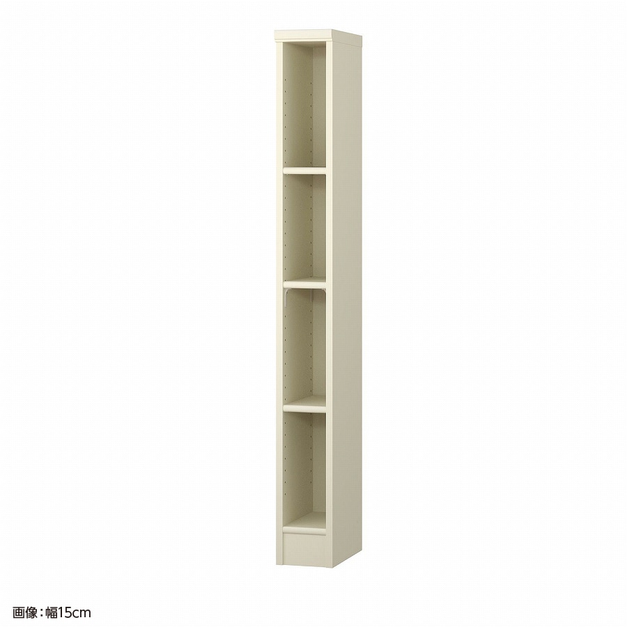 大洋 オーダーシェルフ ホワイト NCオーダー1415 R WH 幅150×奥行310×高さ1350(mm) 1台（ご注文単位1台）【直送品】