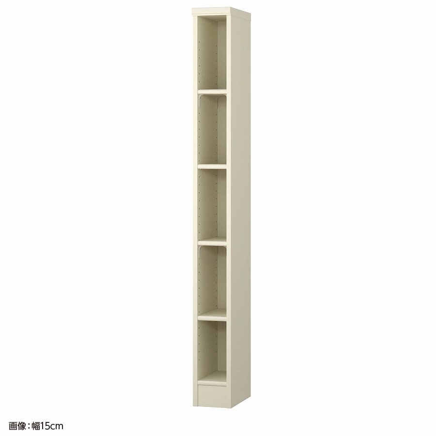 大洋 オーダーシェルフ ホワイト NCオーダー1520 R WH 幅200×奥行310×高さ1499(mm) 1台（ご注文単位1台）【直送品】