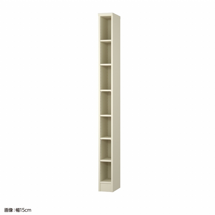 大洋 オーダーシェルフ ホワイト NCオーダー1815 R WH 幅150×奥行310×高さ1780(mm) 1台（ご注文単位1台）【直送品】