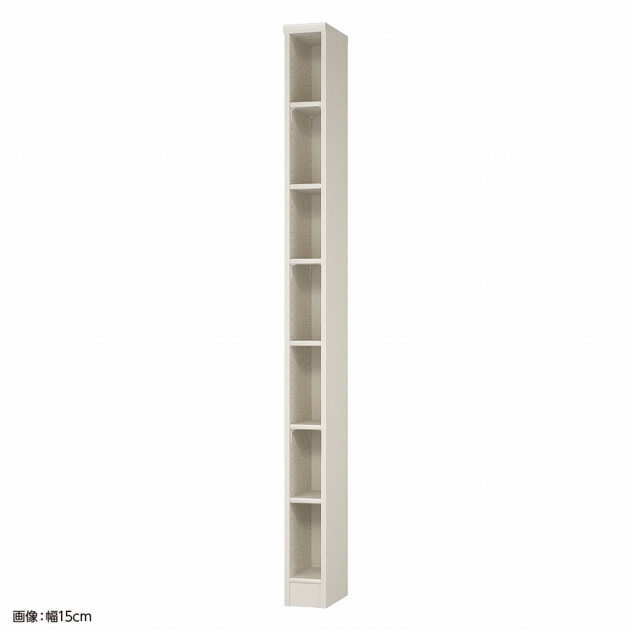 大洋 オーダーシェルフ ホワイト NCオーダー2015 R WH 幅150×奥行310×高さ2000(mm) 1台（ご注文単位1台）【直送品】