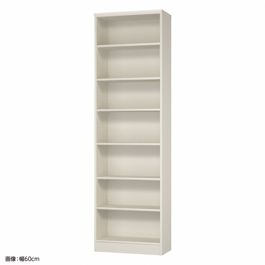 大洋 オーダーシェルフ ホワイト NCオーダー2060 R WH 幅600×奥行310×高さ2000(mm) 1台（ご注文単位1台）【直送品】