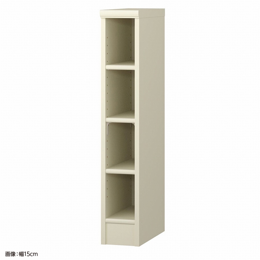 大洋 オーダーシェルフ ホワイト NCオーダー9015 MD WH 幅150×奥行400×高さ881(mm) 1台（ご注文単位1台）【直送品】