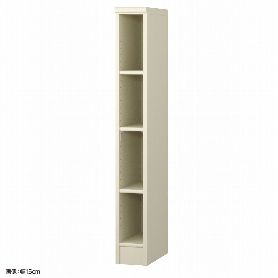 大洋 オーダーシェルフ ホワイト NCオーダー1215 MD WH 幅150×奥行400×高さ1170(mm) 1台（ご注文単位1台）【直送品】