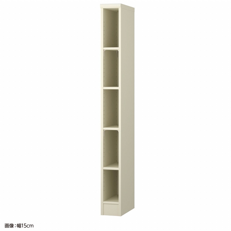 大洋 オーダーシェルフ ホワイト NCオーダー1520 MD WH 幅200×奥行400×高さ1499(mm) 1台（ご注文単位1台）【直送品】