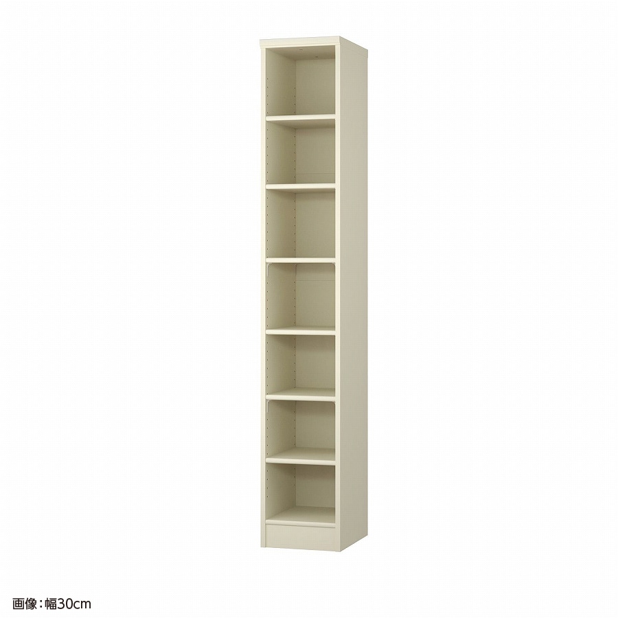 大洋 オーダーシェルフ ホワイト NCオーダー1825 MD WH 幅250×奥行400×高さ1780(mm) 1台（ご注文単位1台）【直送品】