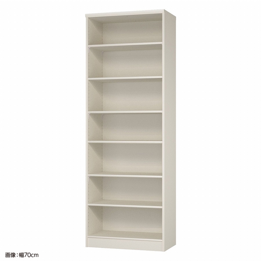 >大洋 オーダーシェルフ ホワイト NCオーダー2065 MD WH 幅650×奥行400×高さ2000(mm) 1台（ご注文単位1台）【直送品】