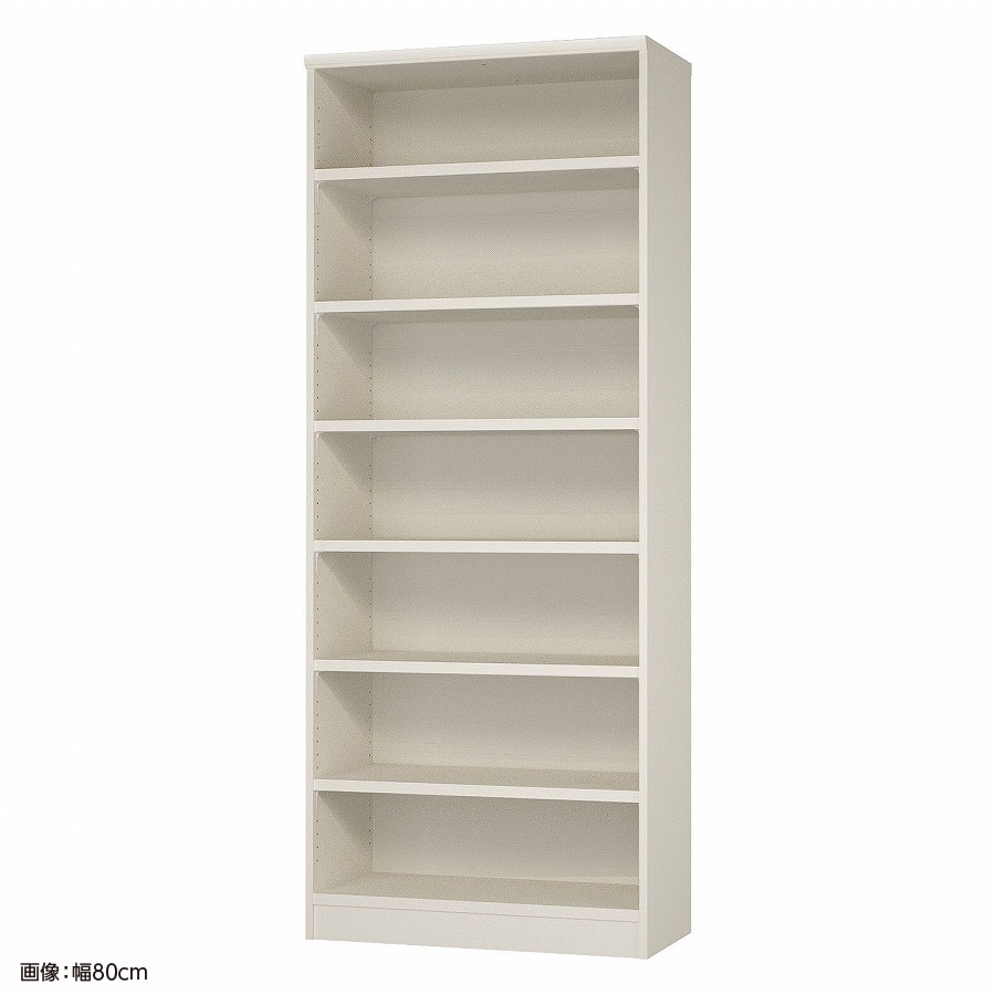 大洋 オーダーシェルフ ホワイト NCオーダータフ2075 MD WH 幅750×奥行400×高さ2000(mm) 1台（ご注文単位1台）【直送品】