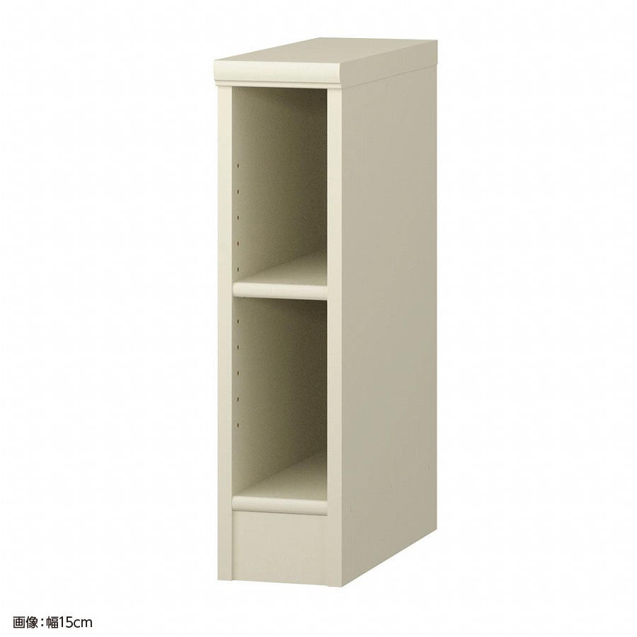 大洋 オーダーシェルフ ホワイト NCオーダー6015 D WH 幅150×奥行460×高さ600(mm) 1台（ご注文単位1台）【直送品】