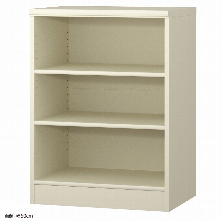 大洋 オーダーシェルフ ホワイト NCオーダー8060 D WH 幅600×奥行460×高さ800(mm) 1台（ご注文単位1台）【直送品】