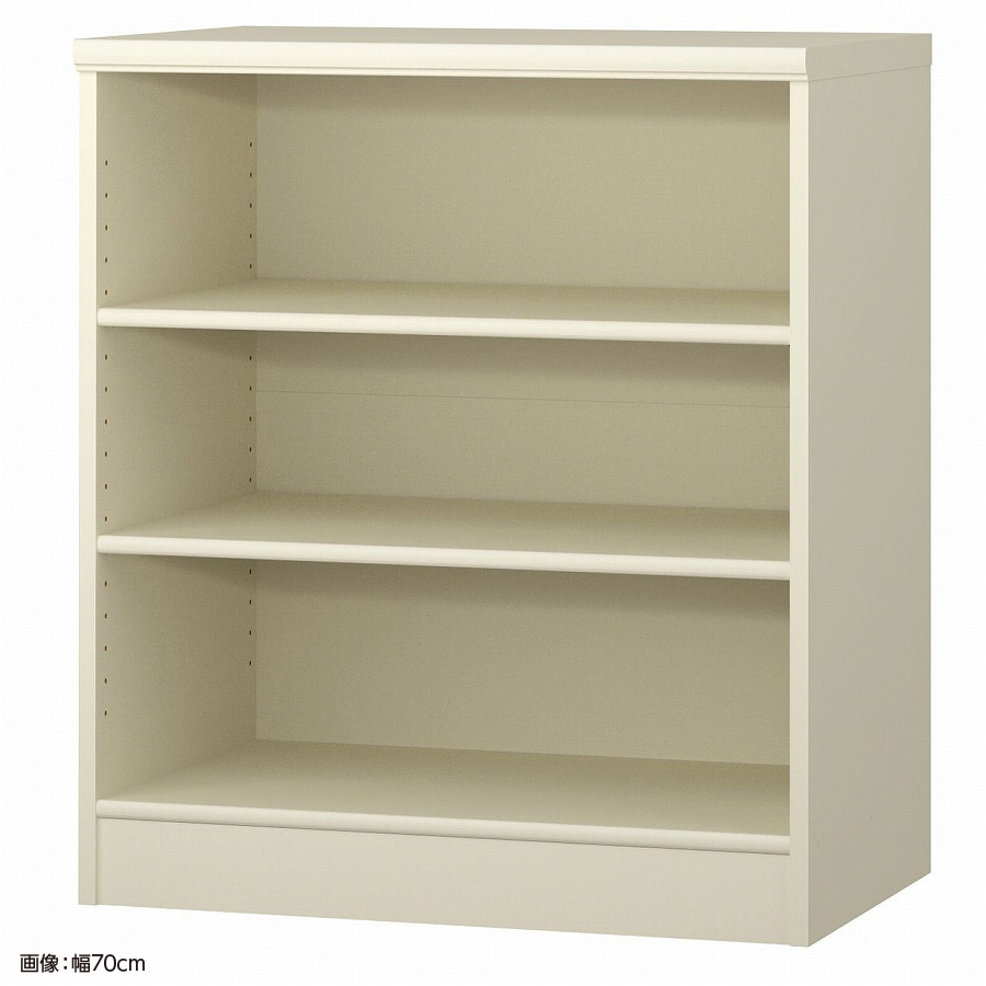 大洋 オーダーシェルフ ホワイト NCオーダー8070 D WH 幅700×奥行460×高さ800(mm) 1台（ご注文単位1台）【直送品】