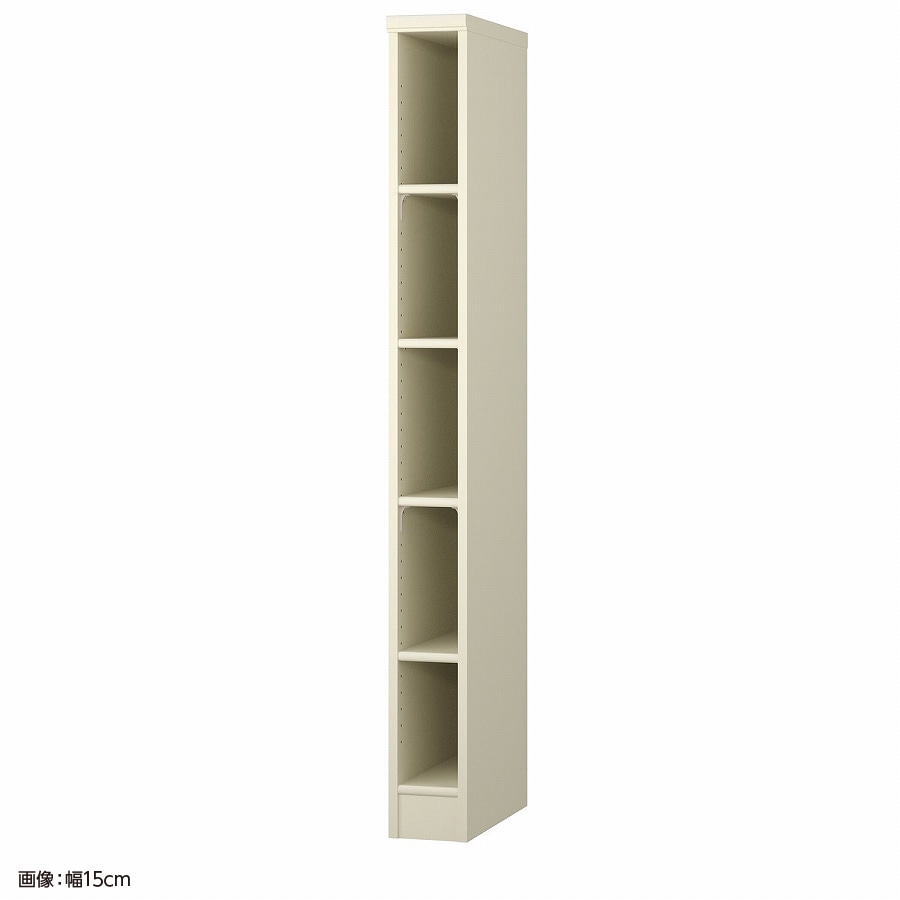 大洋 オーダーシェルフ ホワイト NCオーダー1520 D WH 幅200×奥行460×高さ1499(mm) 1台(ご注文単位1台)【直送品】