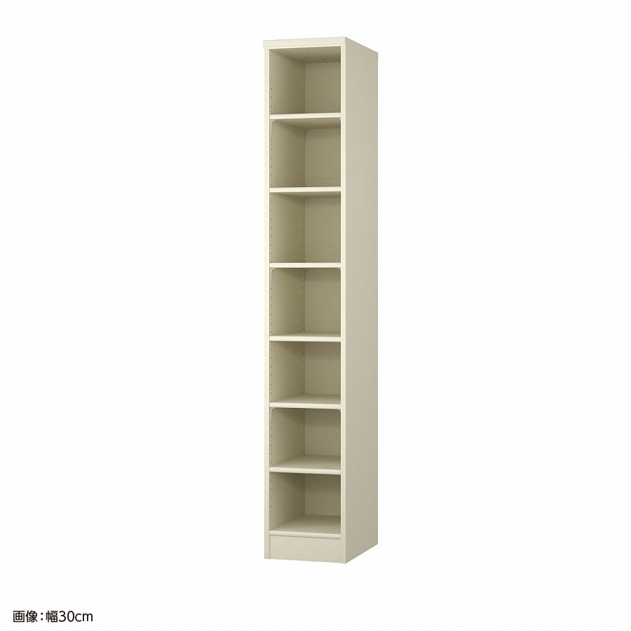 大洋 オーダーシェルフ ホワイト NCオーダー1830 D WH 幅300×奥行460×高さ1780(mm) 1台（ご注文単位1台）【直送品】