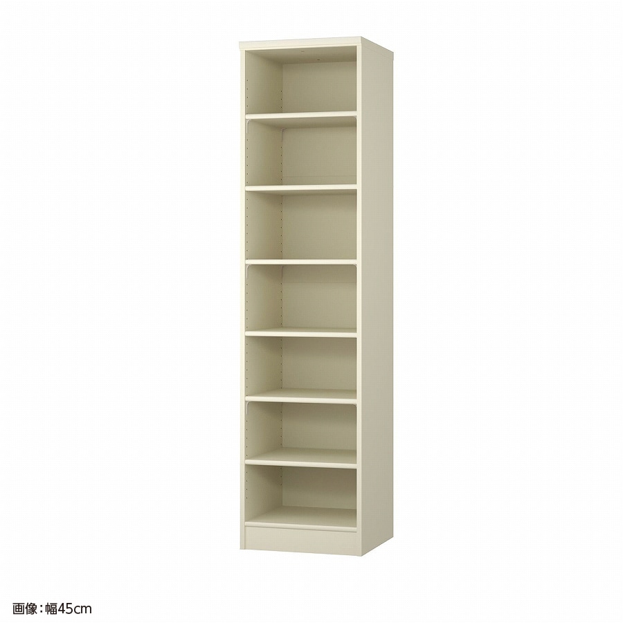 大洋 オーダーシェルフ ホワイト NCオーダー1845 D WH 幅450×奥行460×高さ1780(mm) 1台（ご注文単位1台）【直送品】