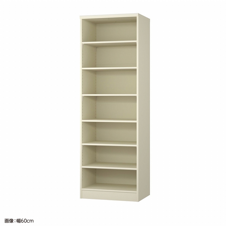 大洋 オーダーシェルフ ホワイト NCオーダー1860 D WH 幅600×奥行460×高さ1780(mm) 1台（ご注文単位1台）【直送品】