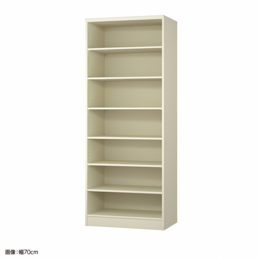 大洋 オーダーシェルフ ホワイト NCオーダー1865 D WH 幅650×奥行460×高さ1780(mm) 1台（ご注文単位1台）【直送品】