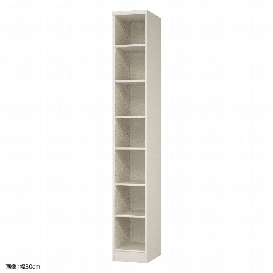 大洋 オーダーシェルフ ホワイト NCオーダー2025 D WH 幅250×奥行460×高さ2000(mm) 1台(ご注文単位1台)【直送品】