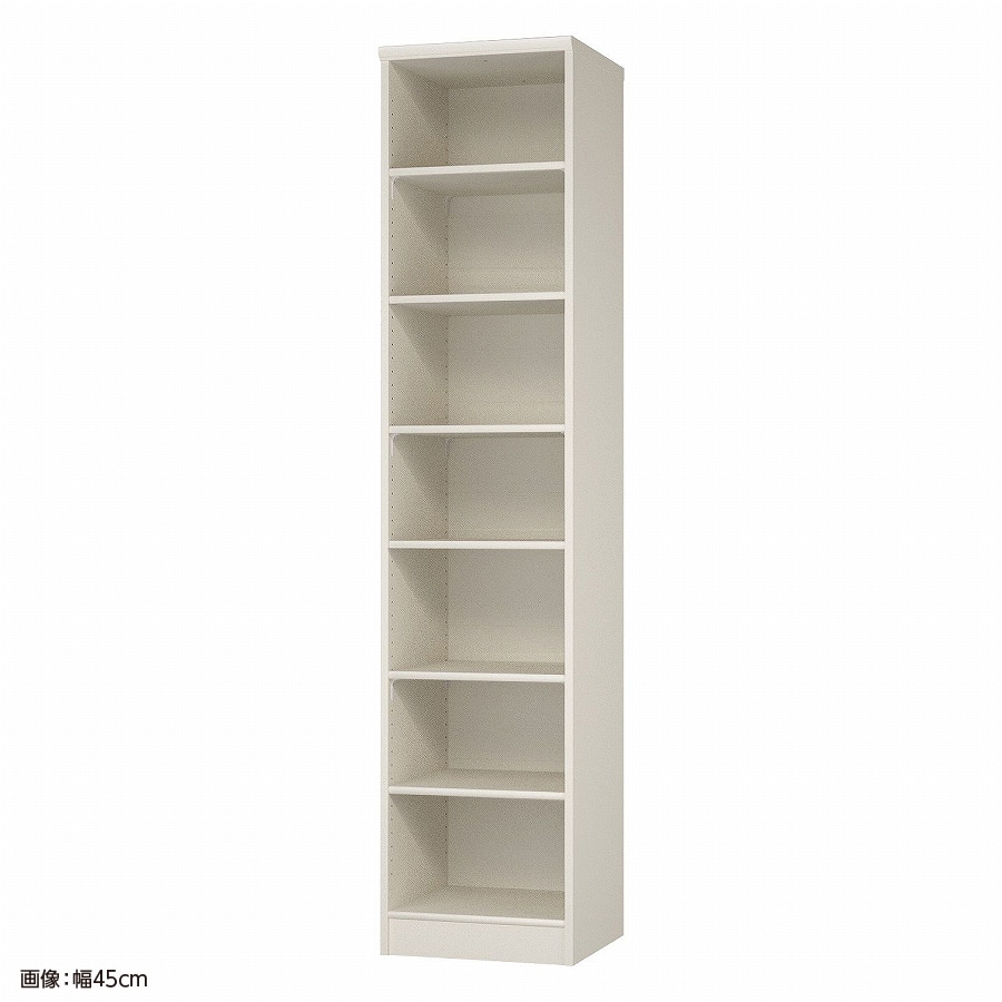 大洋 オーダーシェルフ ホワイト NCオーダー2050 D WH 幅500×奥行460×高さ2000(mm) 1台（ご注文単位1台）【直送品】